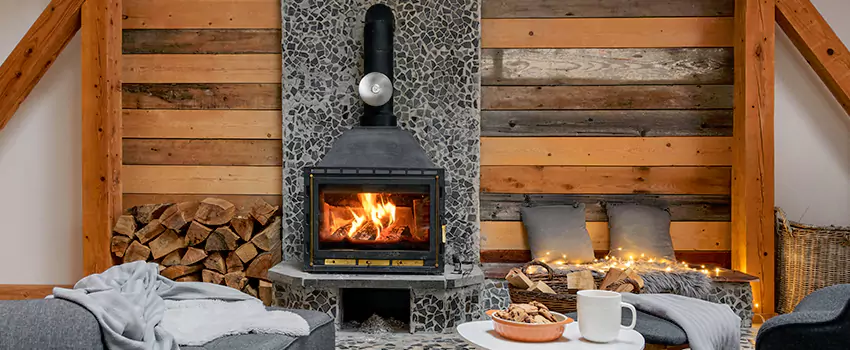 Thelin Hearth Products Direct Vent Gas Stove Fireplace Inspection in Kahului, Hawaii